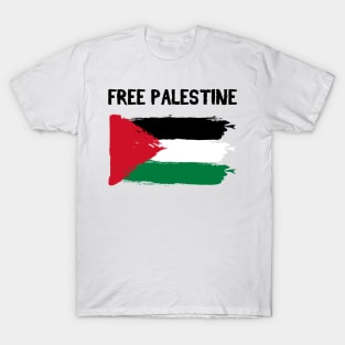 Free Palestine Supporters Free Gaza Jerusalem Mosque T-Shirt